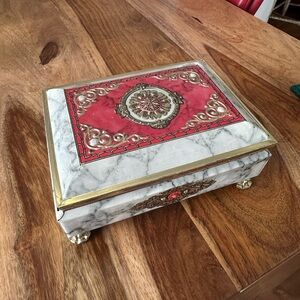 Vintage metal box